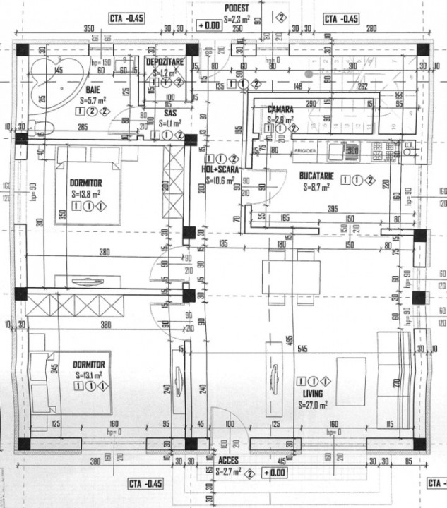 Casa P+E+M 300mp LOT 794mp Cornetu