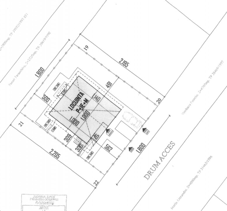 Casa P+E+M 300mp LOT 794mp Cornetu