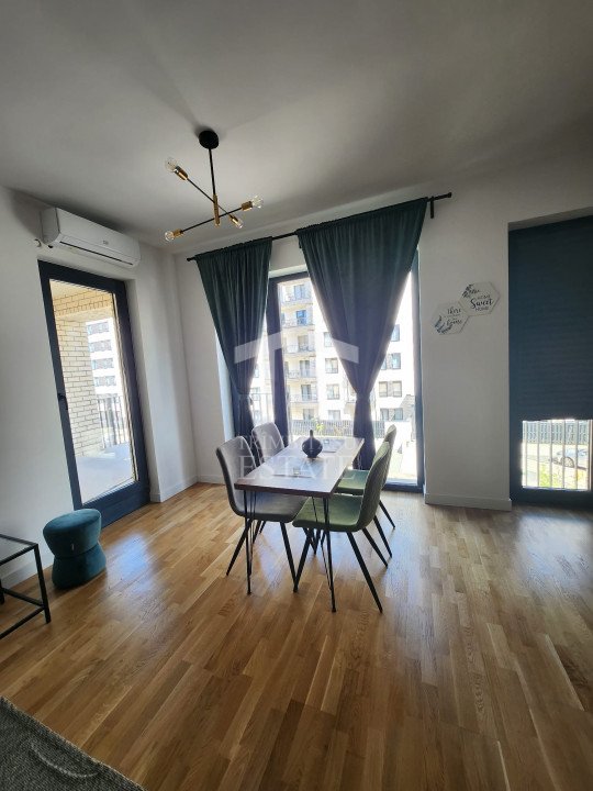 Apartament 2 camere Pipera Avalon mobilat utilat lux complex privat